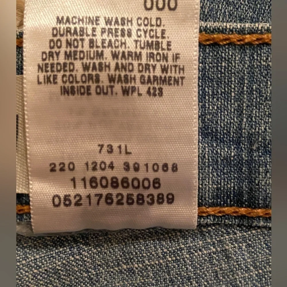 Levi’s Low Slouch Crop Cuffed Jeans